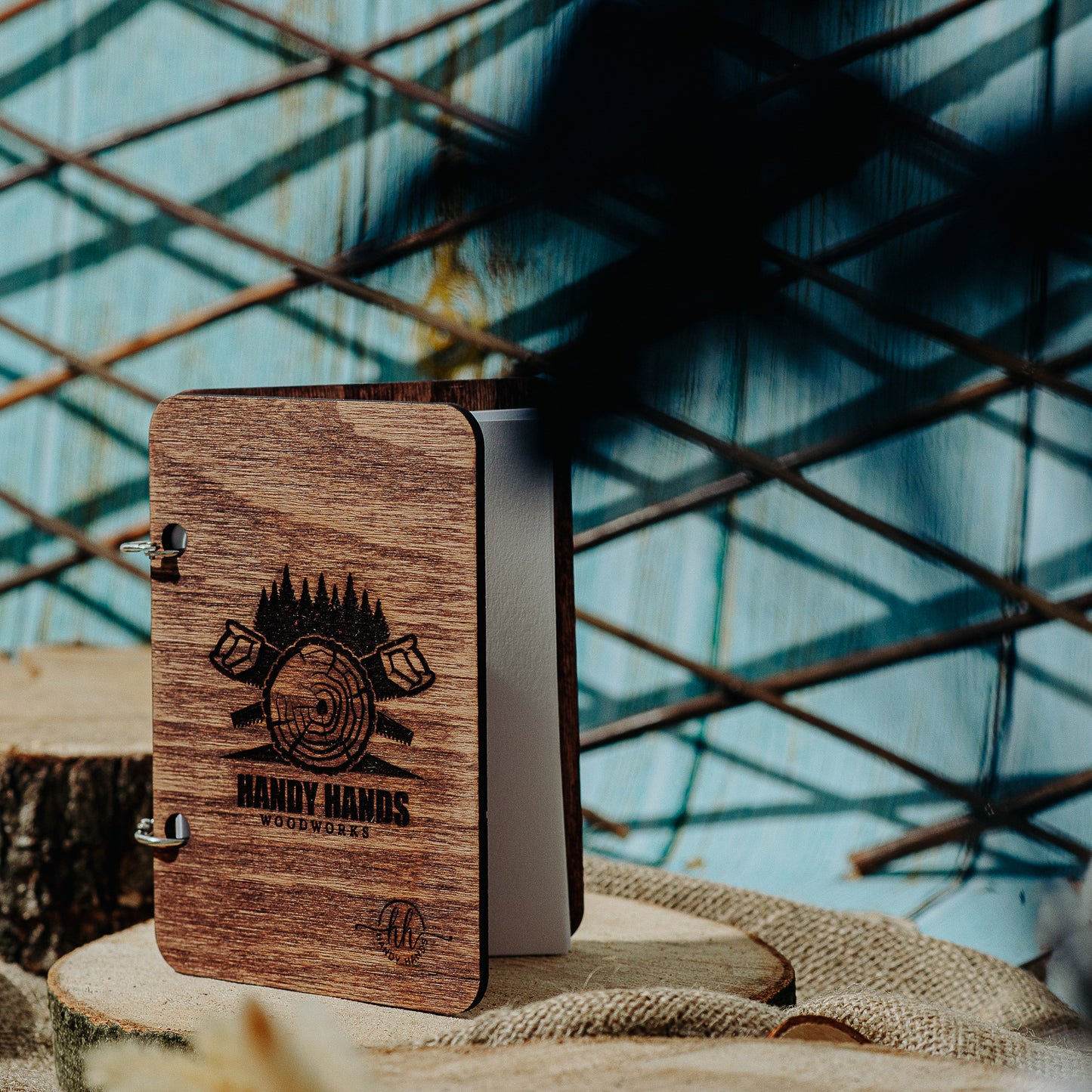 Agenda din lemn HH929 Personalizata de Tip Carte