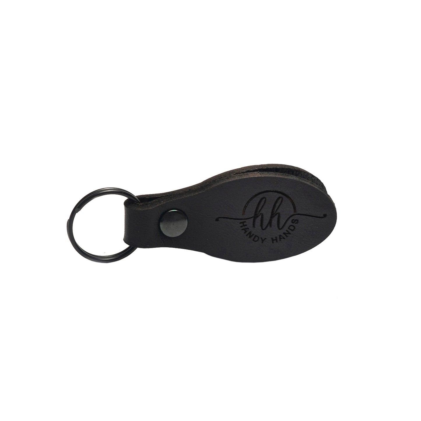 Breloc Premium din Piele HH950 Personalizat Model Rotund 7x3 cm