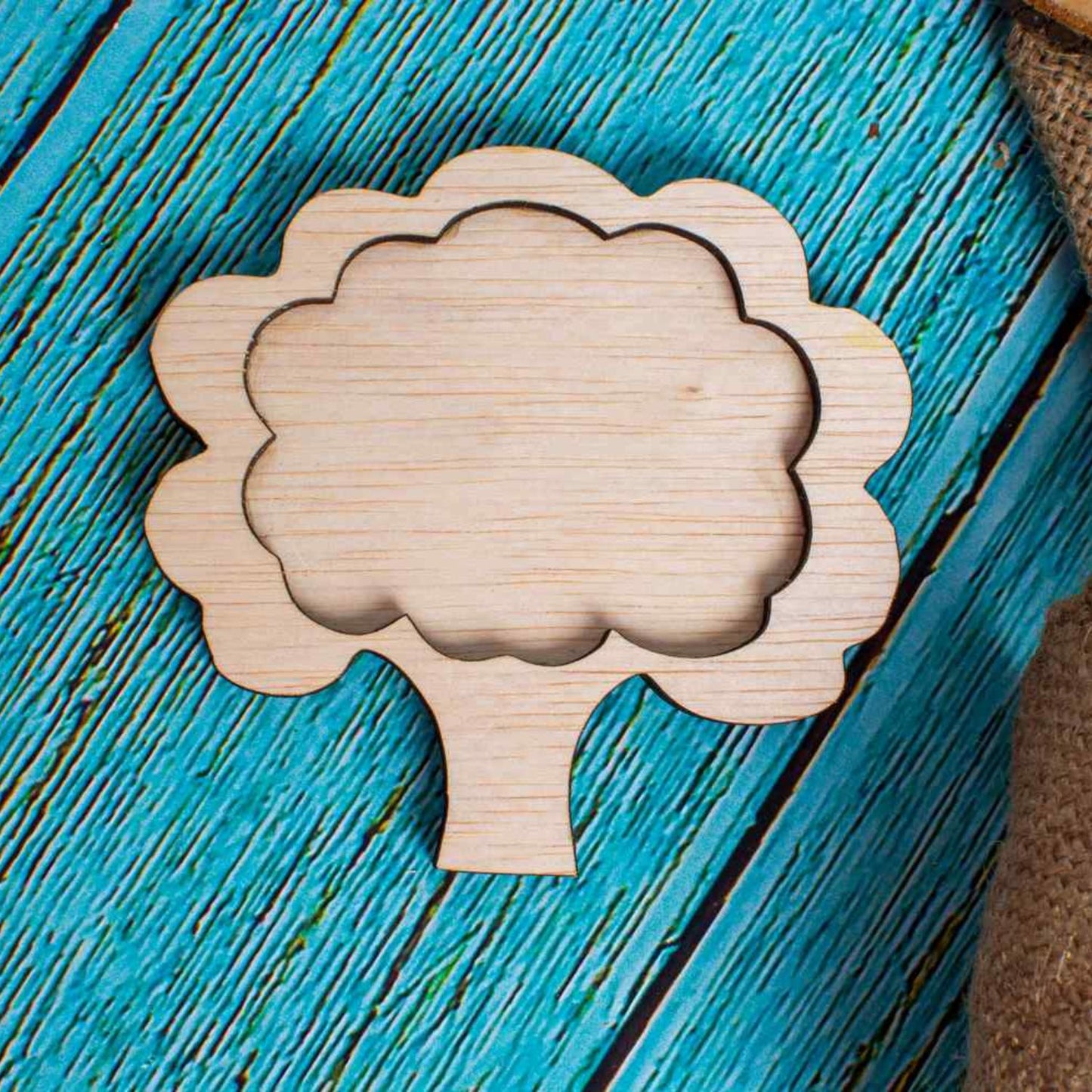 Decor Pom Blank HH1523 din lemn pentru Licheni