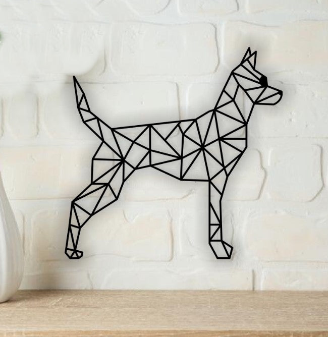 Decor Personalizabil Geometric perete Catel din lemn