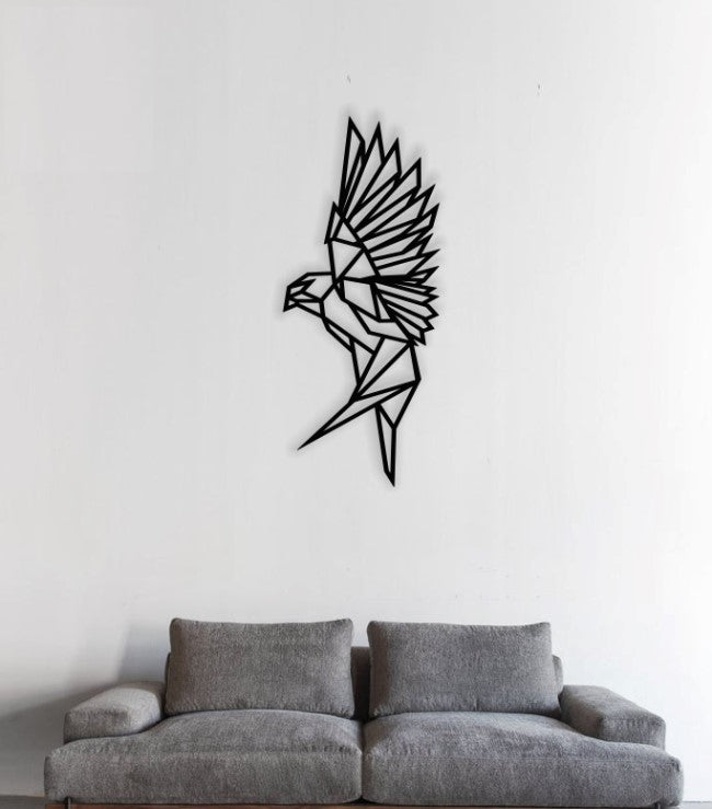 Decor Personalizabil Geometric perete Vultur HHH495 din lemn