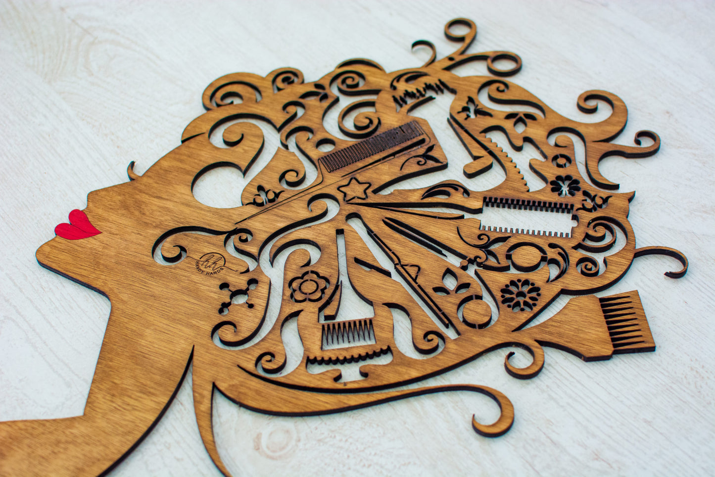 Decor Personalizabil HandyHands pentru Salon de Infrumusatare