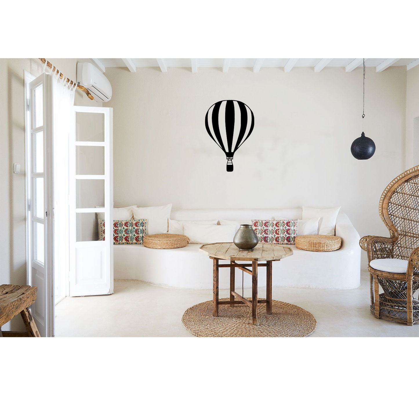 Decor perete Balon Gonflabil HH686 din lemn