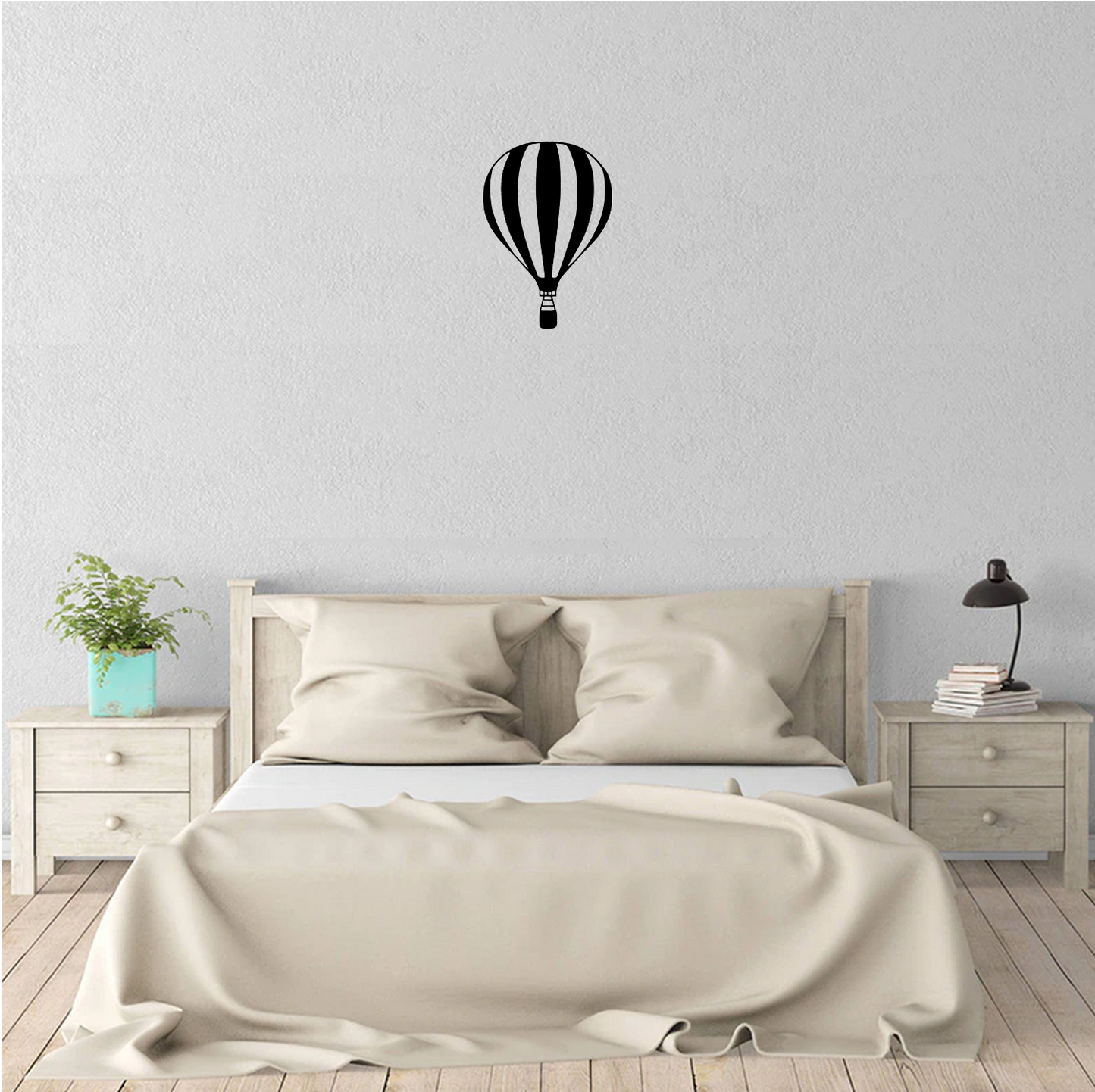 Decor perete Balon Gonflabil HH686 din lemn