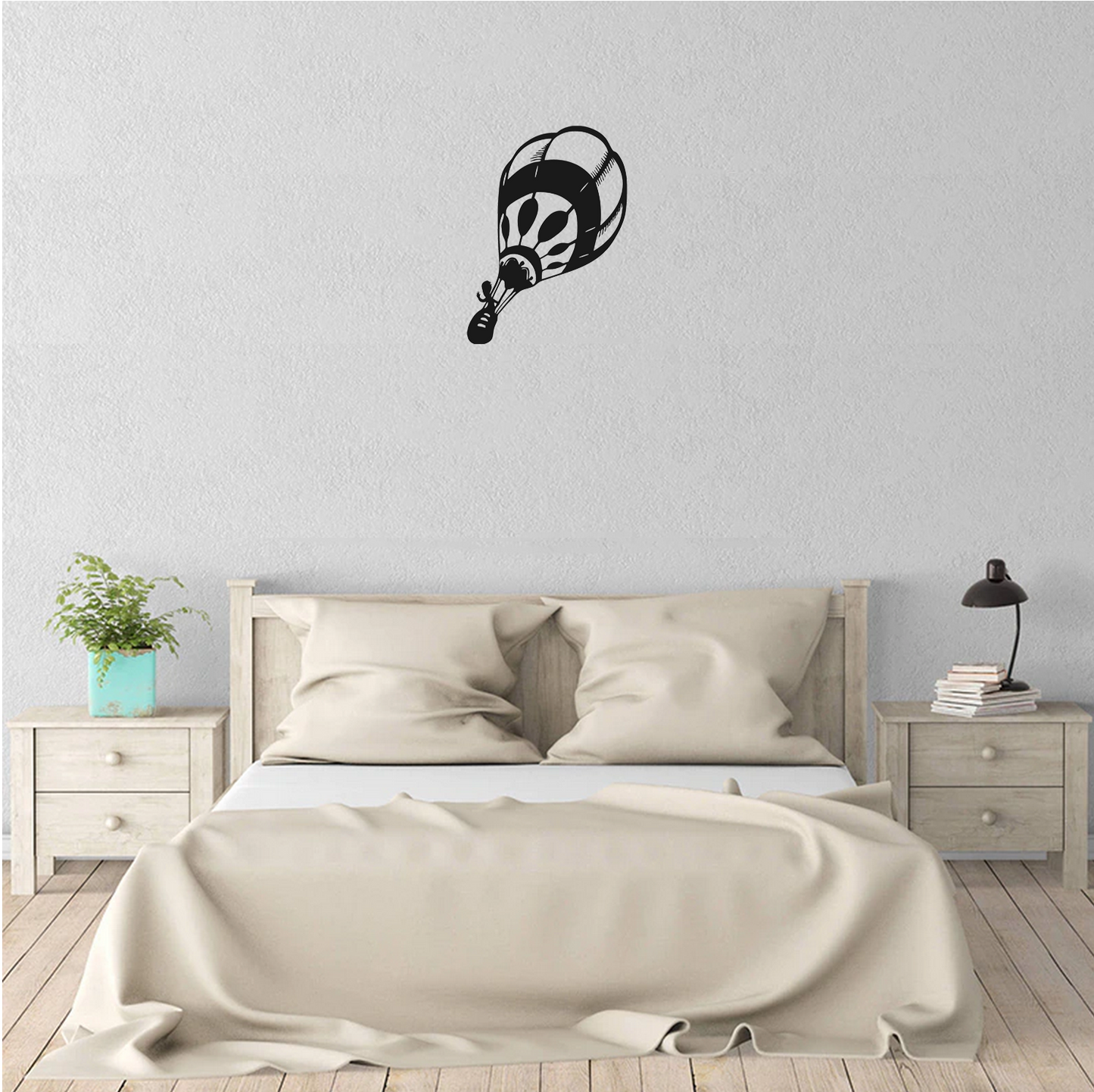 Decor perete Balon Gonflabil HH773 din lemn