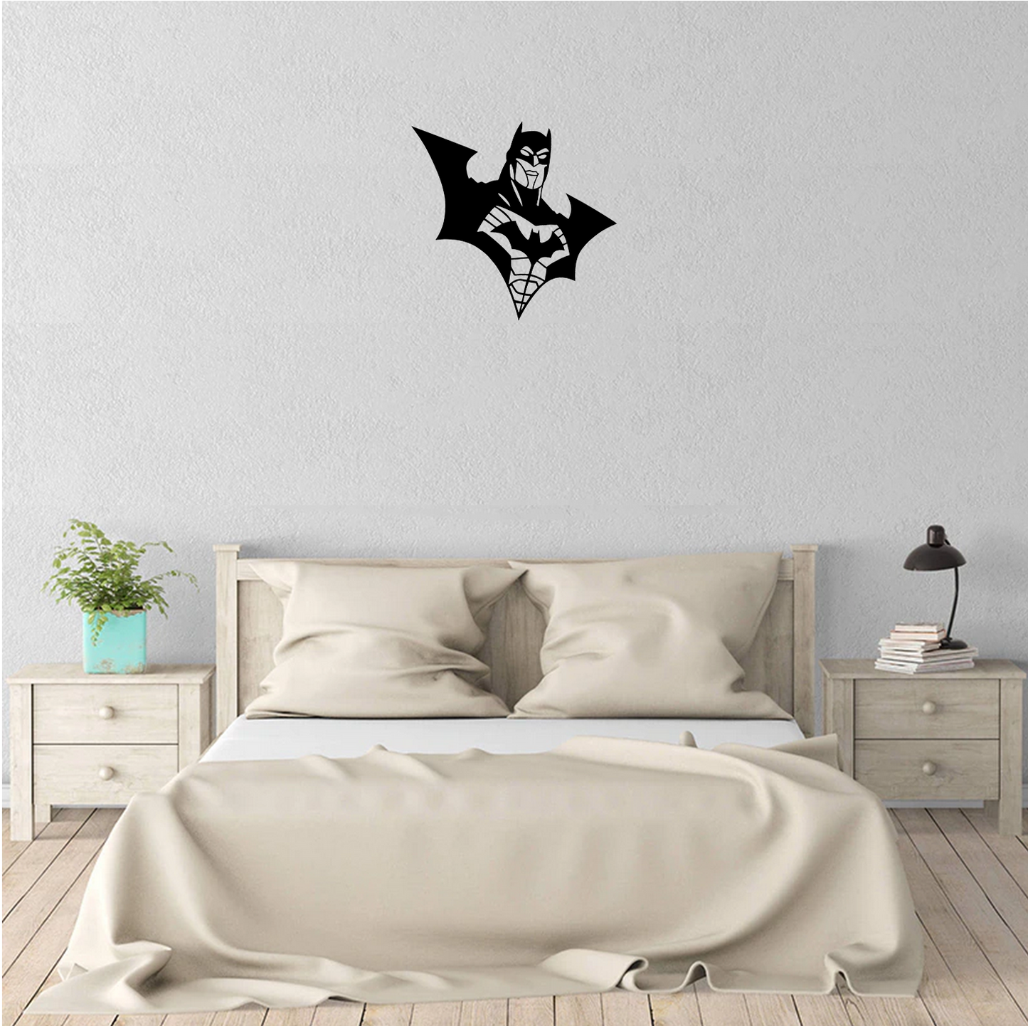 Decor perete Batman HH738 din lemn
