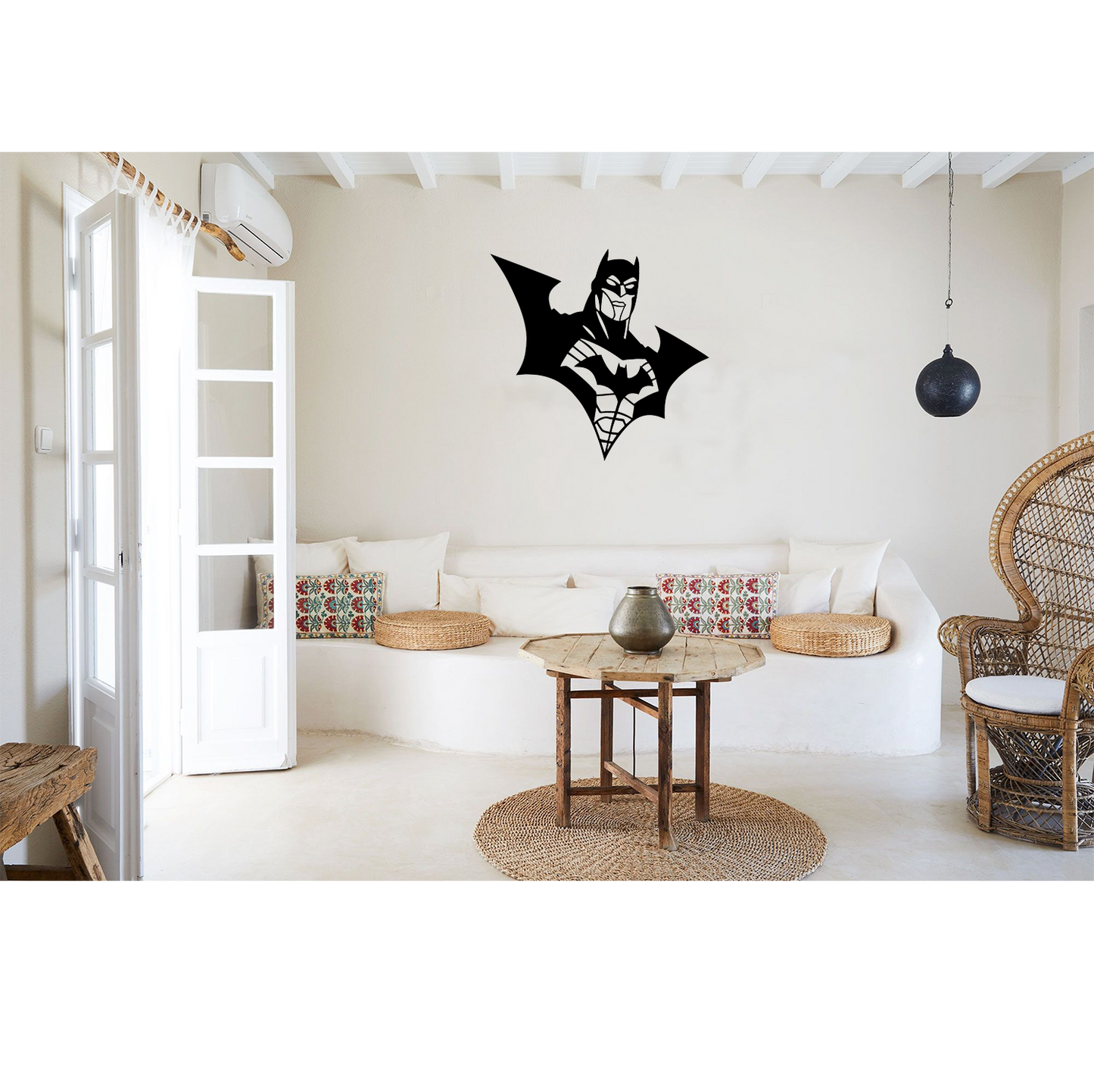 Decor perete Batman HH738 din lemn
