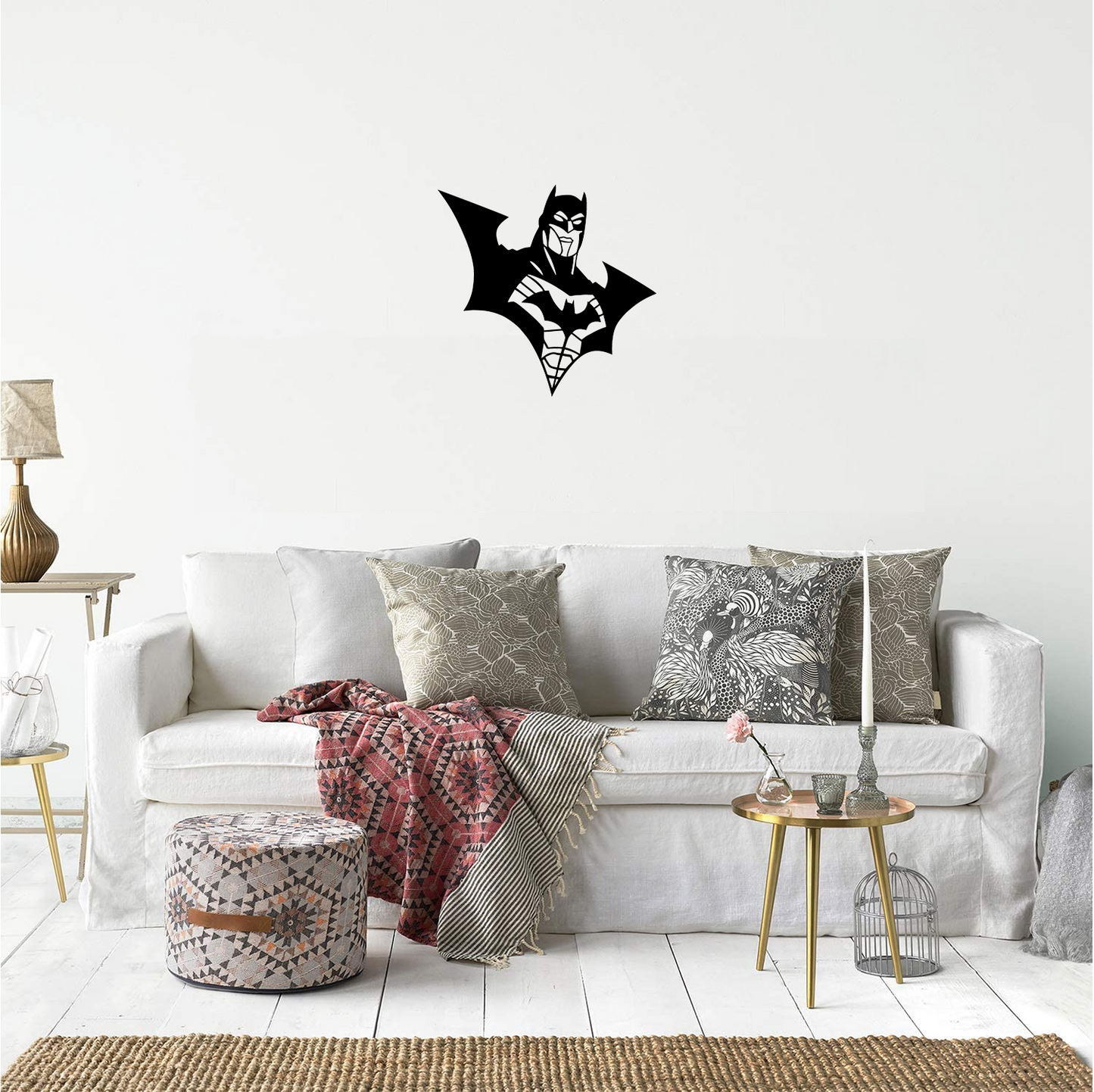Decor perete Batman HH738 din lemn