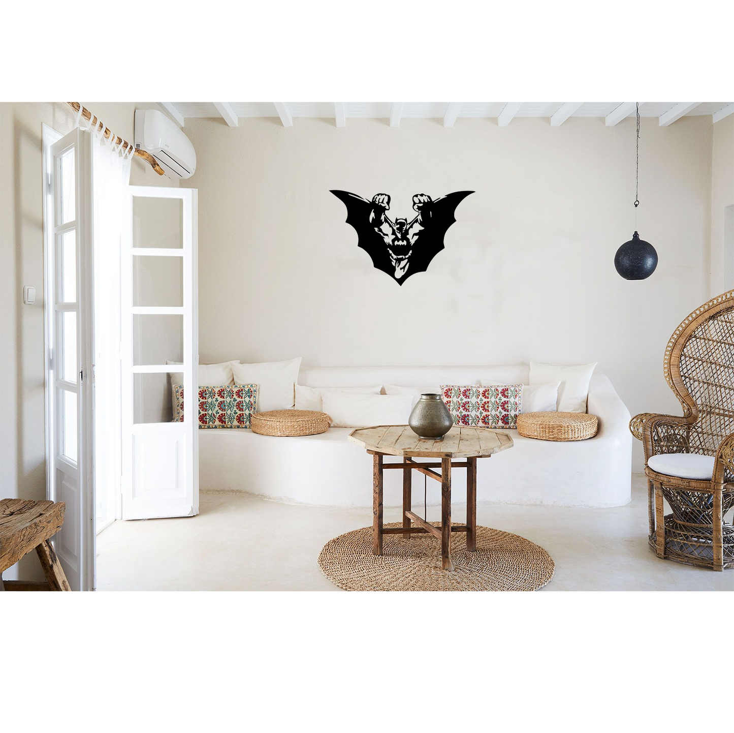 Decor perete Batman HH748 din lemn