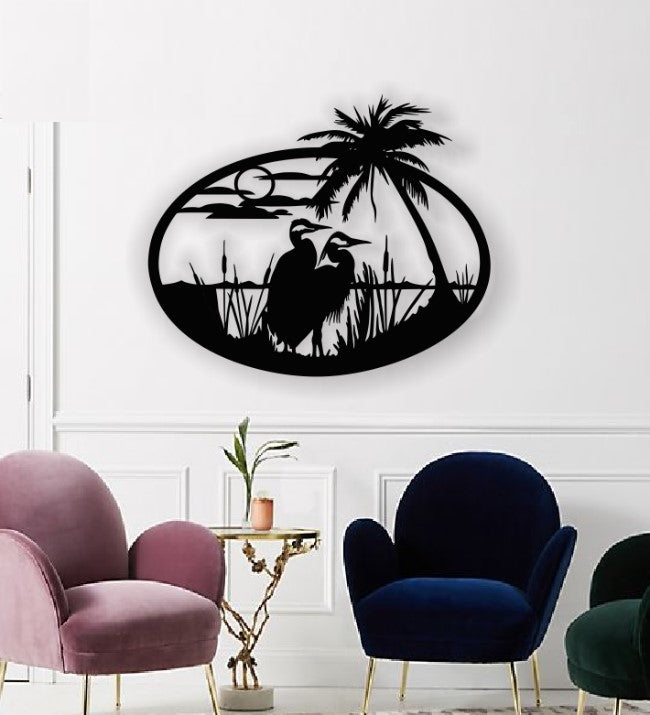 Decor perete Personalizabil Berze HHH584 din lemn