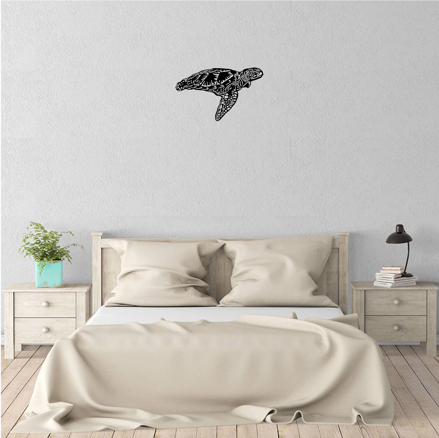 Decor perete Broasca Testoasa HH714 din lemn