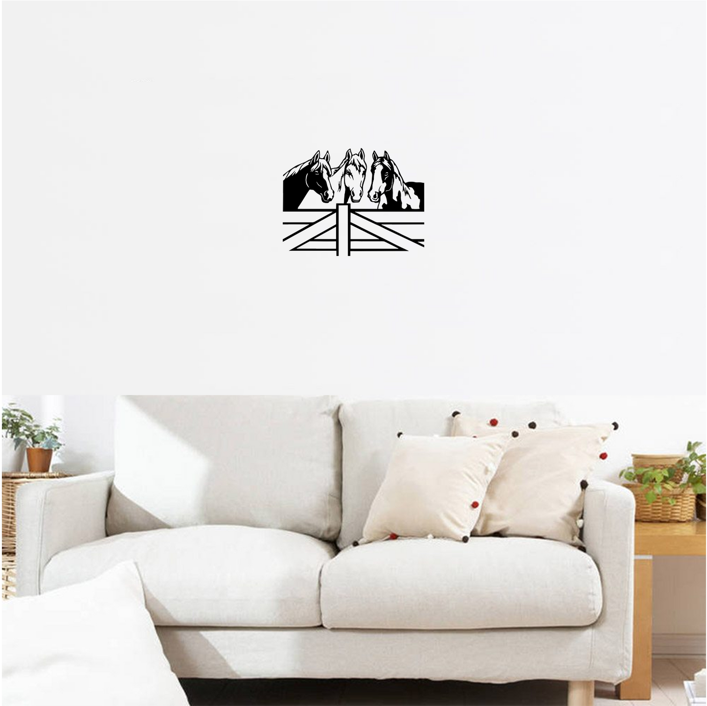 Decor perete Cai HH768 din lemn