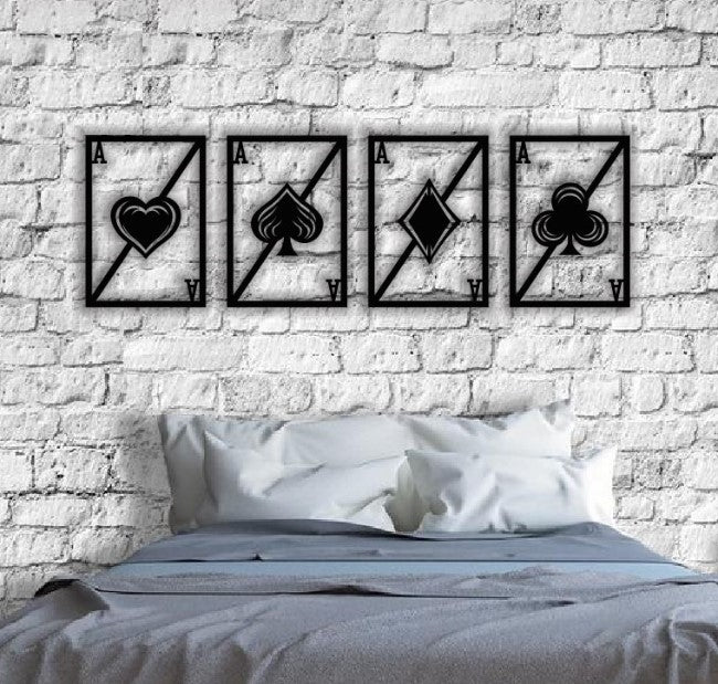 Decor perete Personalizabil Careu de Asi HHH311 din lemn