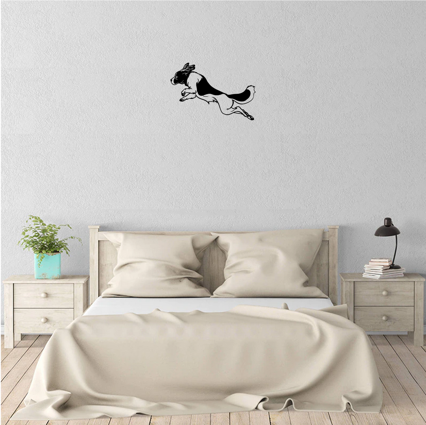 Decor perete Catel in Saritura HH700 din lemn