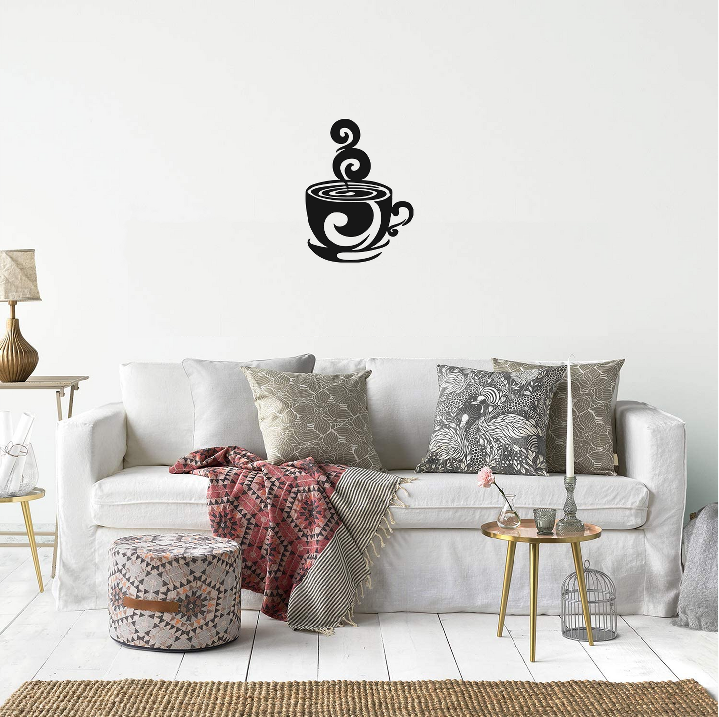 Decor perete Ceasca cu Cafea HH779 din lemn