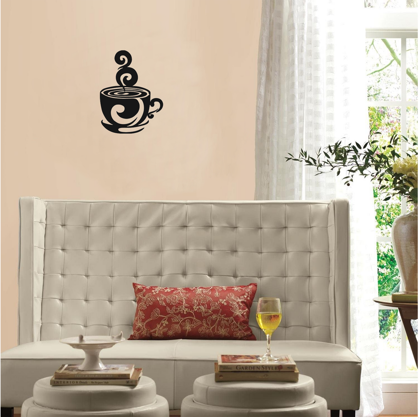 Decor perete Ceasca cu Cafea HH779 din lemn