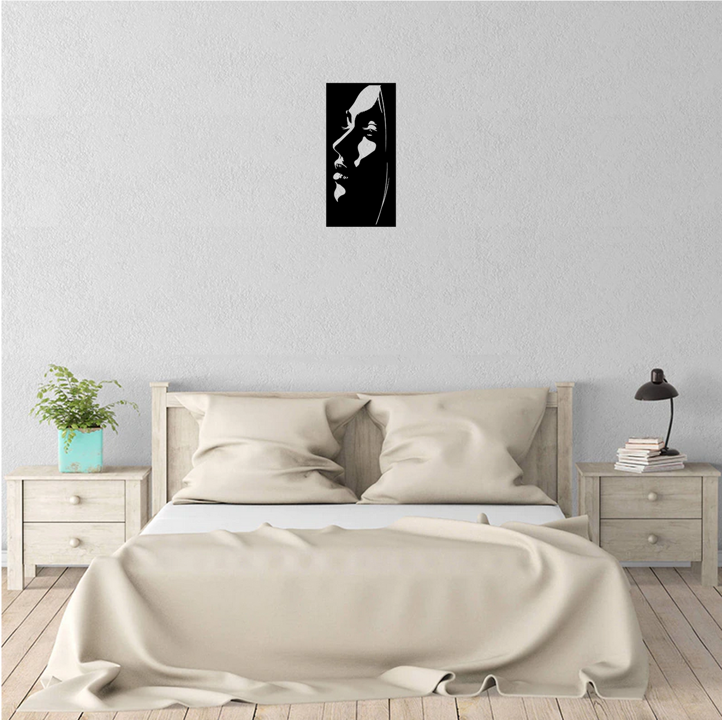 Decor perete Chip de Fata HH783 din lemn