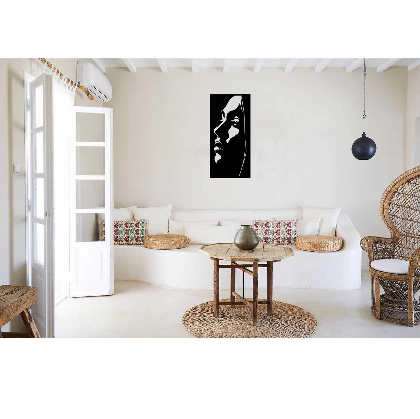 Decor perete Chip de Fata HH783 din lemn