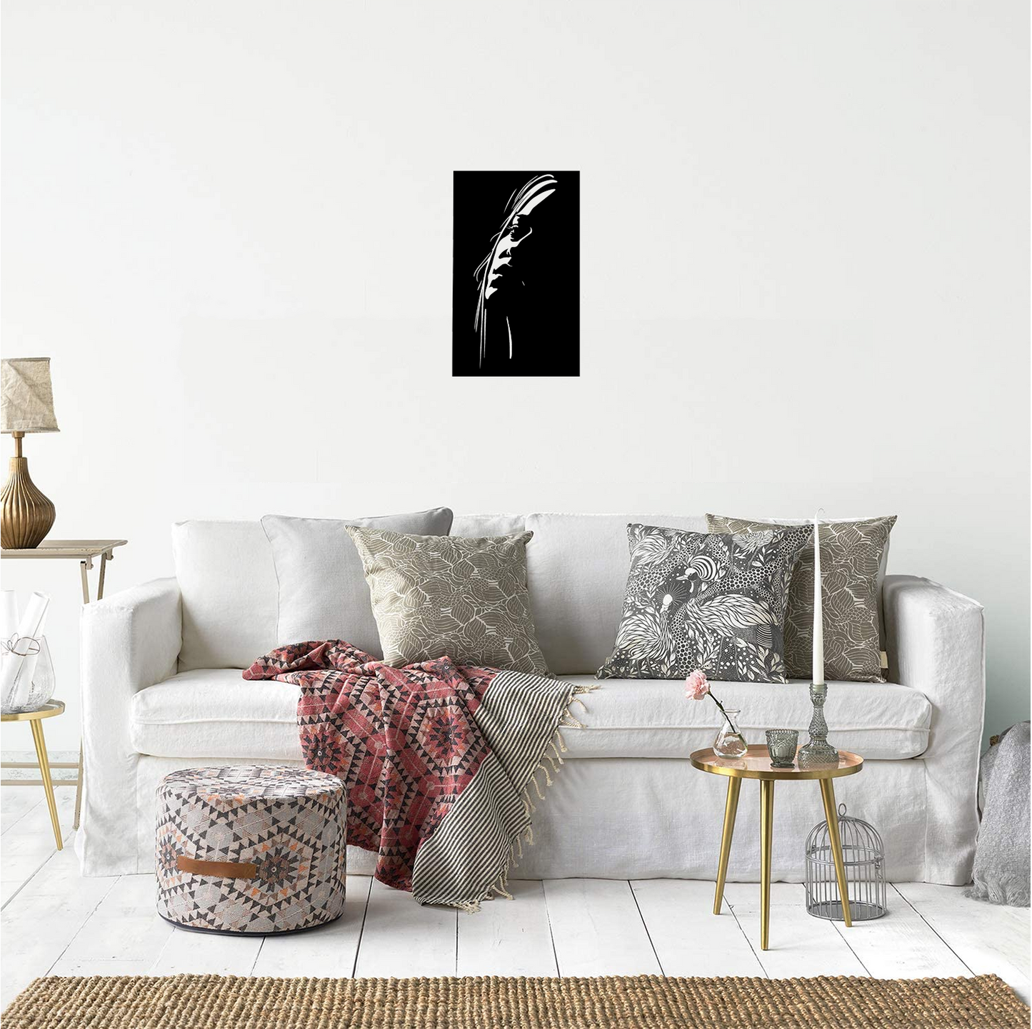 Decor perete Chip de Fata HH808 din lemn