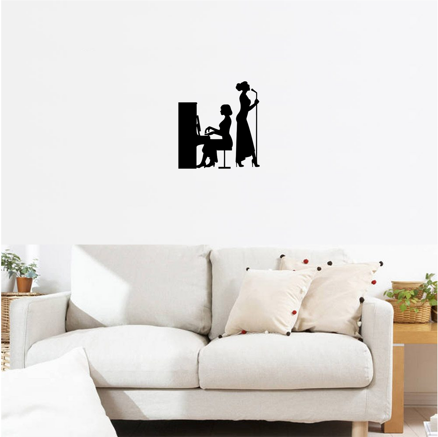 Decor perete Concert Pian HH697 din lemn