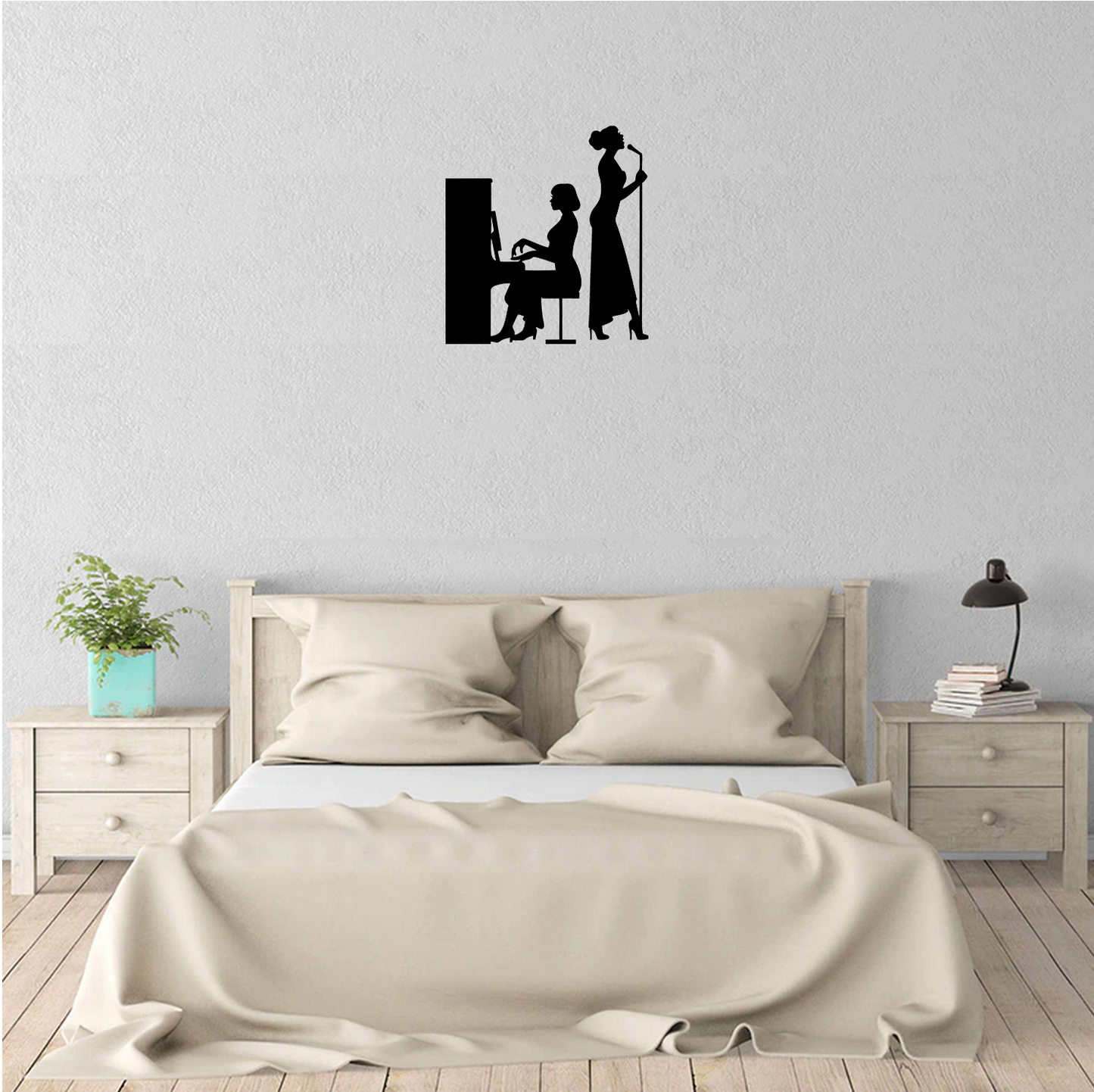Decor perete Concert Pian HH697 din lemn