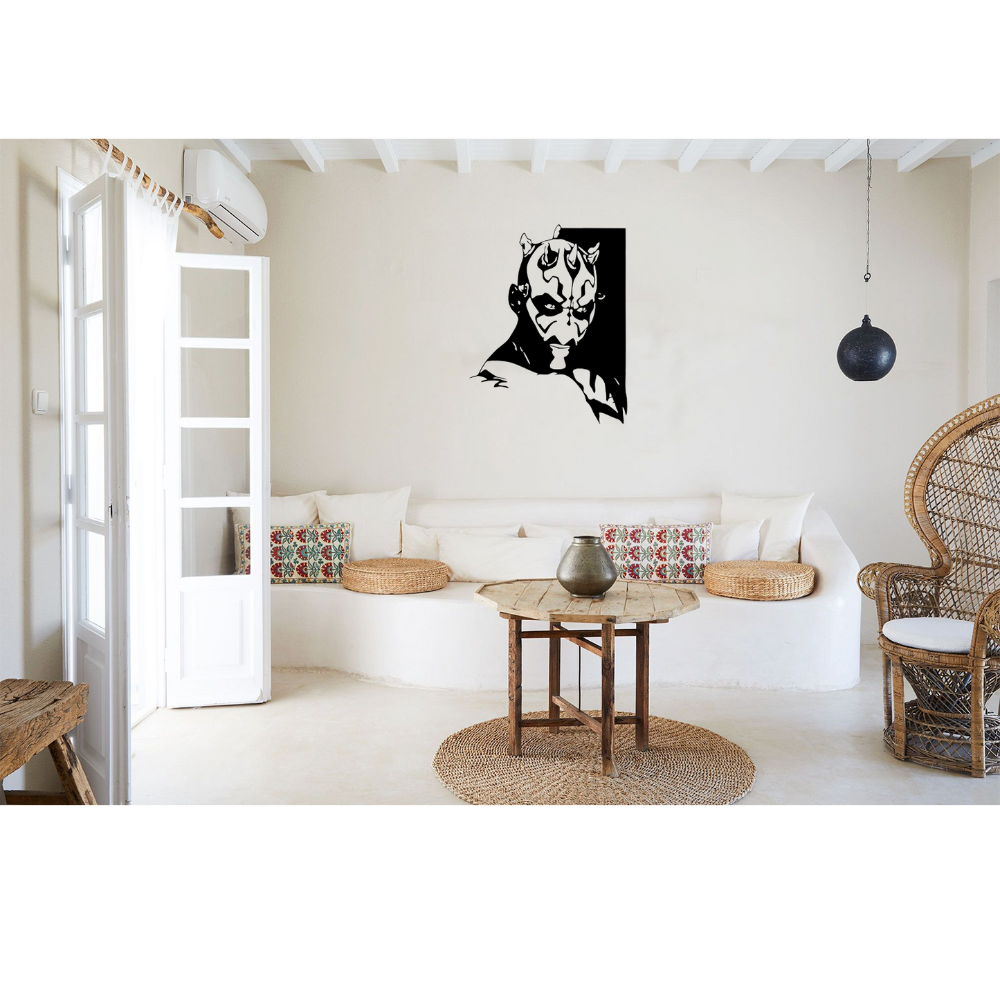 Decor perete Darth Maul HH743 din lemn