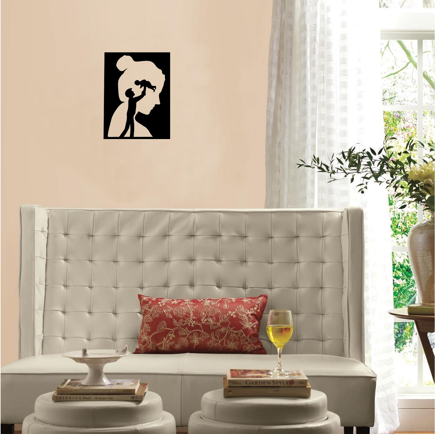 Decor perete Familie HH720 din lemn