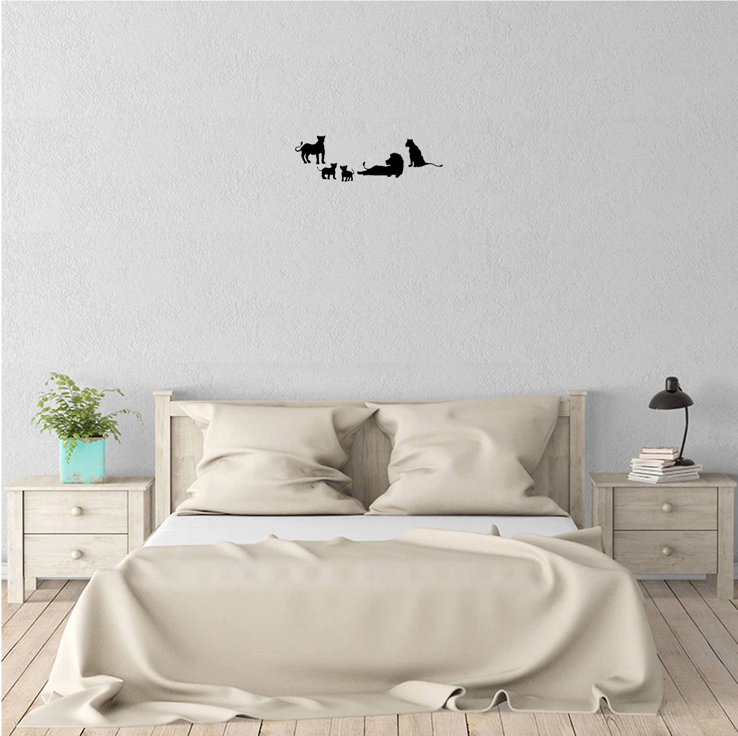 Decor perete Familie Lei HH691 din lemn