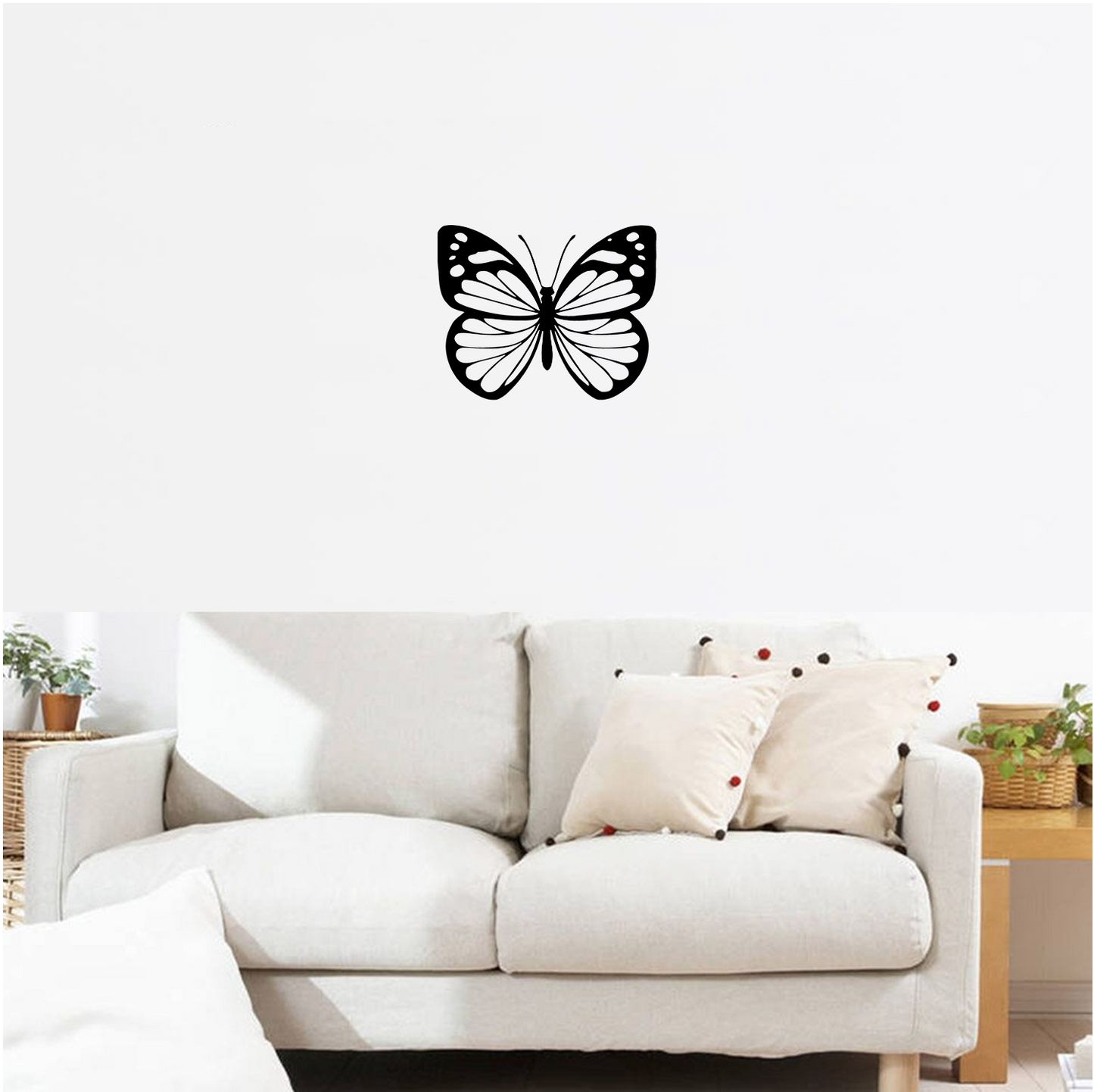Decor perete Fluture HH759 din lemn