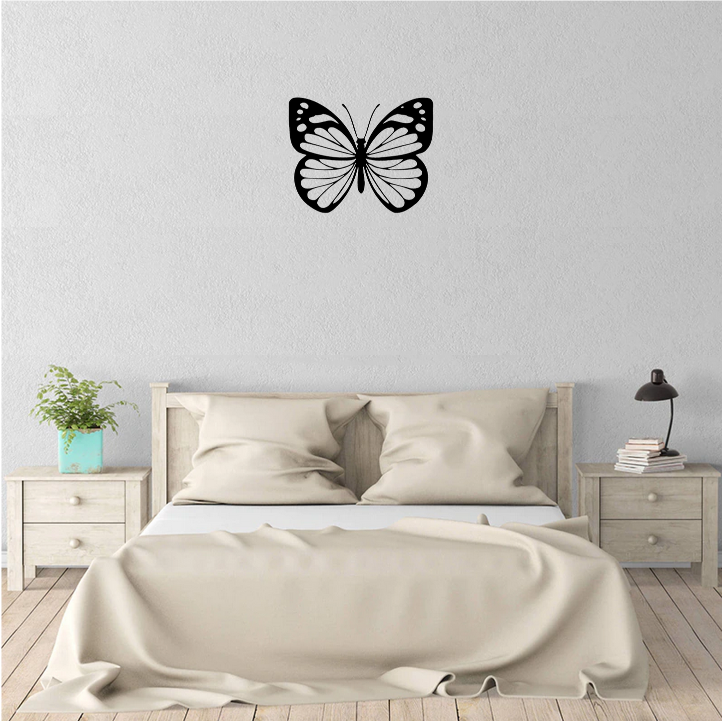 Decor perete Fluture HH759 din lemn