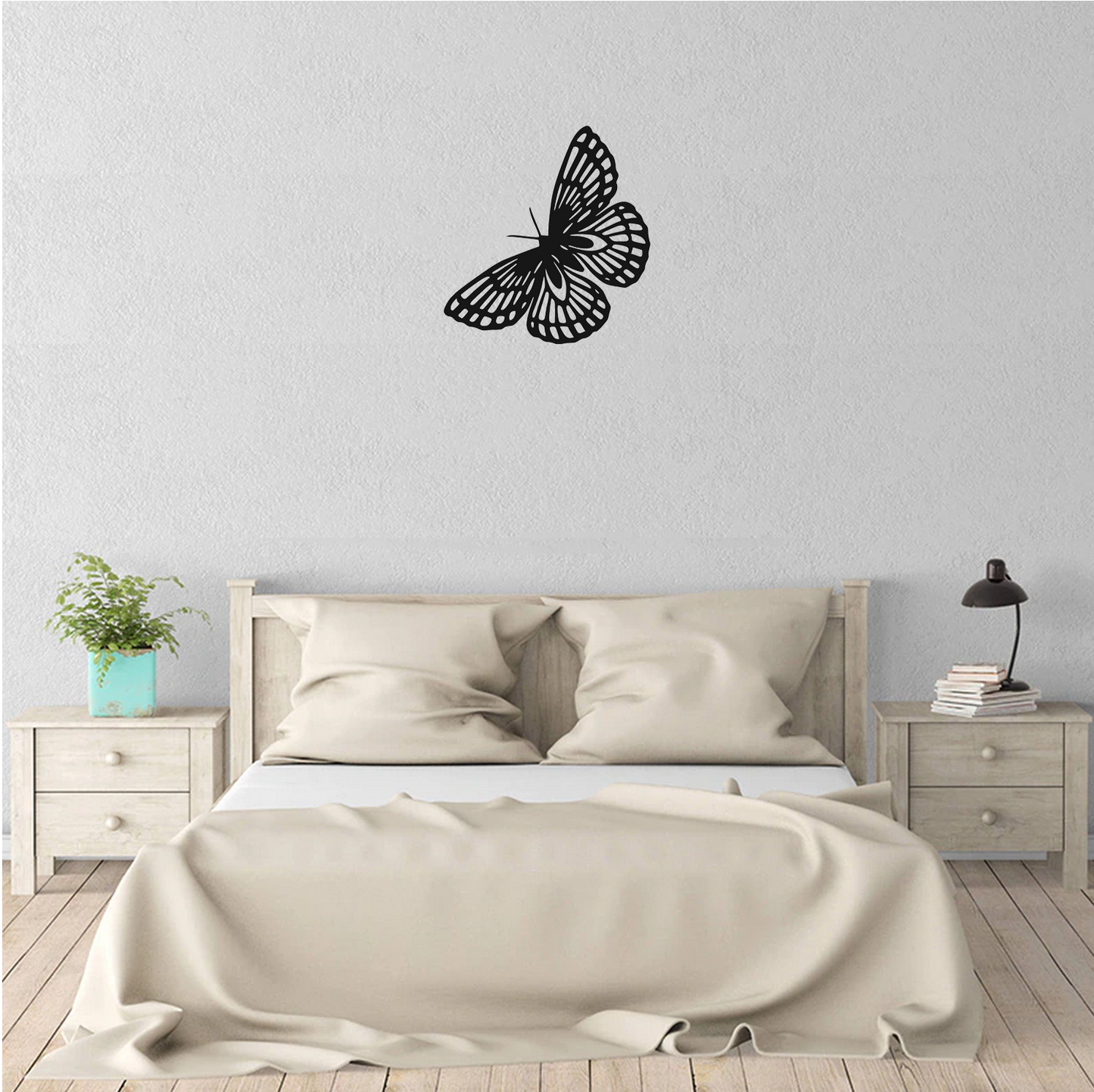 Decor perete Fluture HH778 din lemn