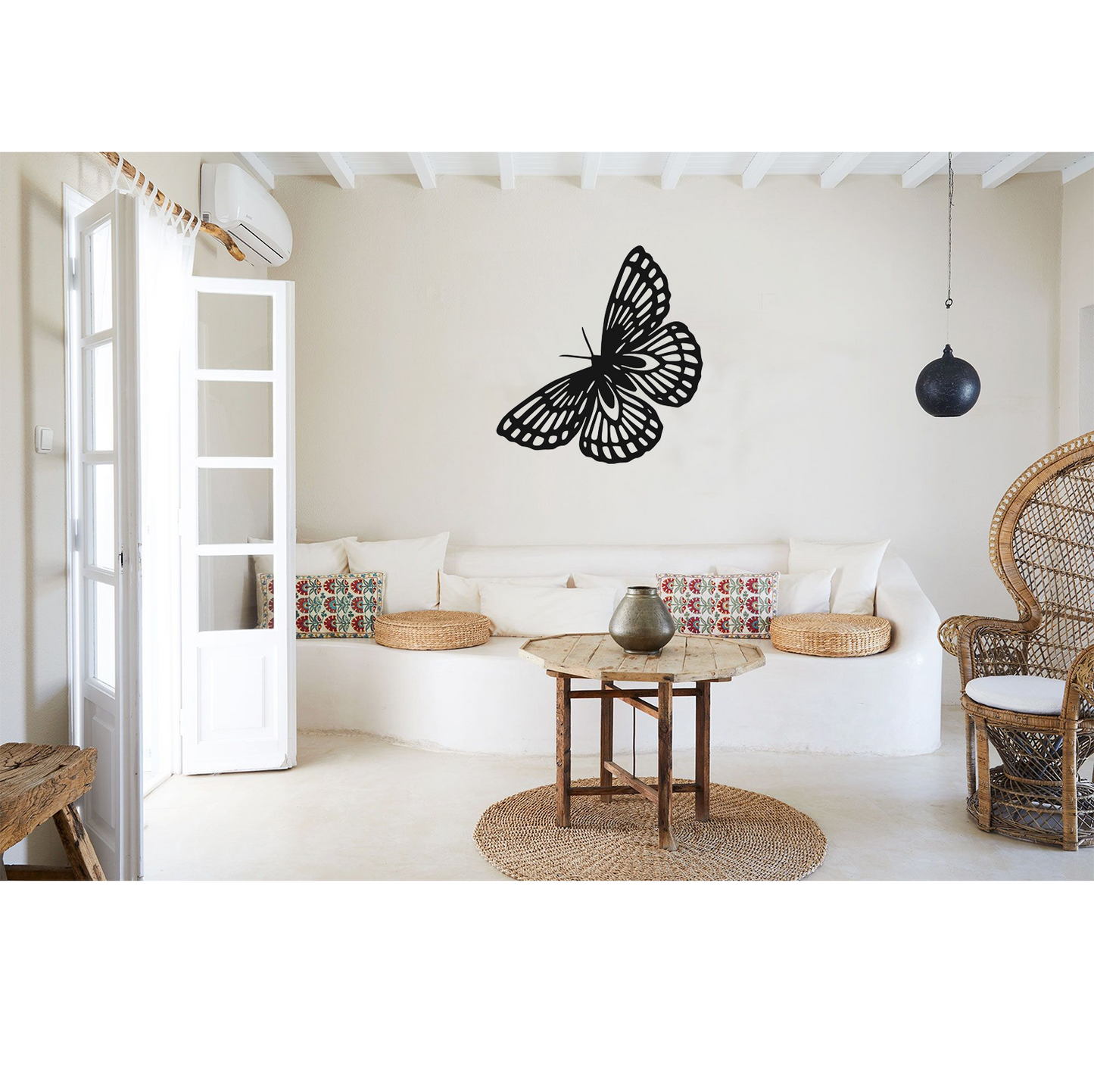 Decor perete Fluture HH778 din lemn