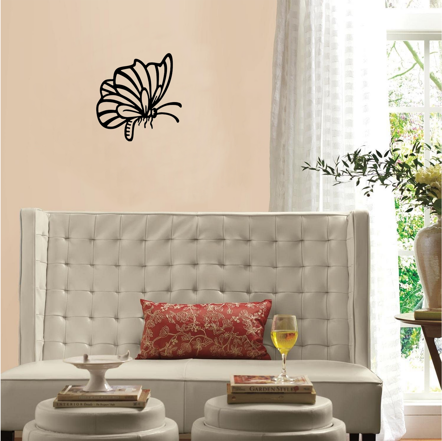 Decor perete Fluture HH795 din lemn