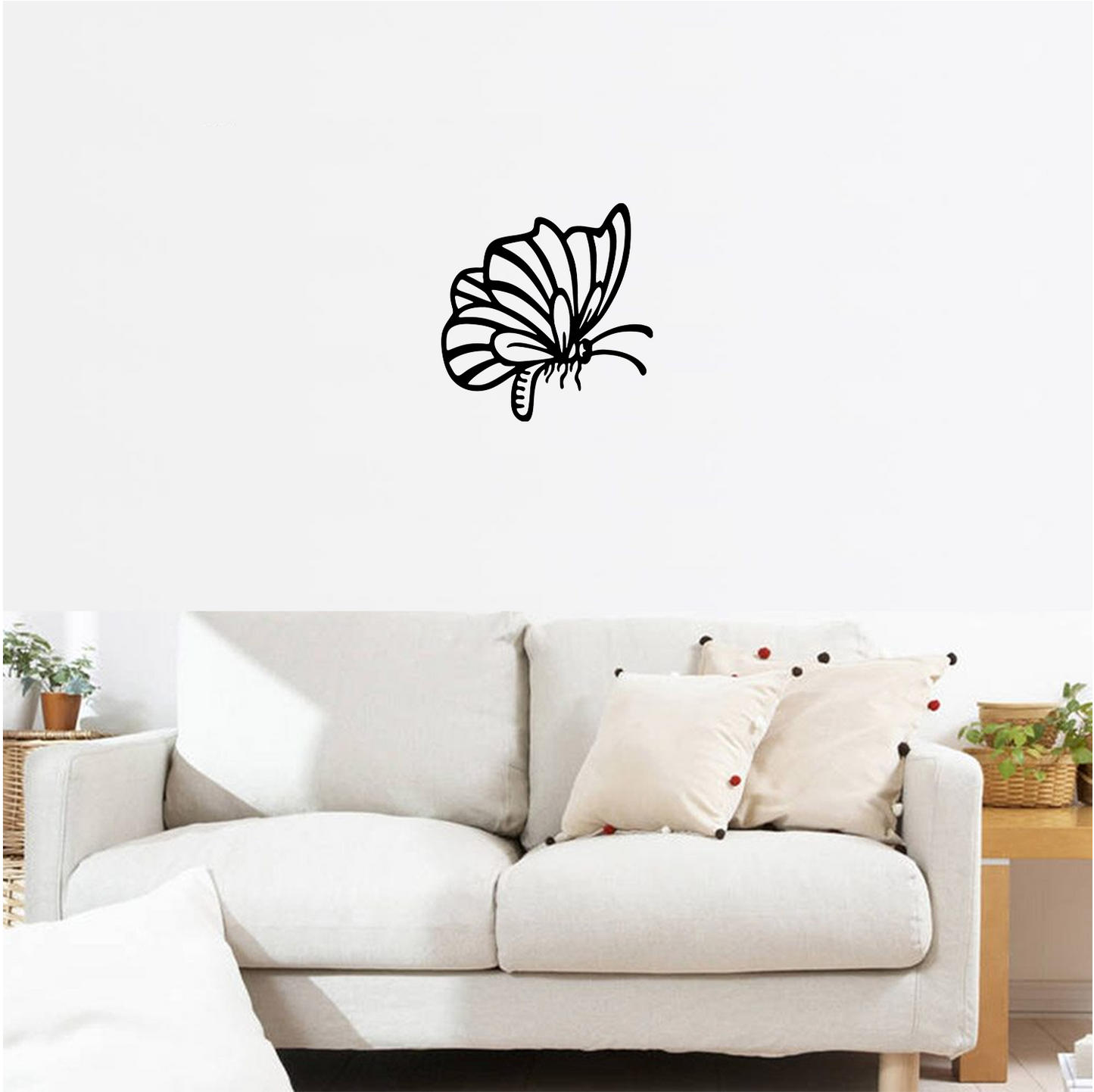 Decor perete Fluture HH795 din lemn