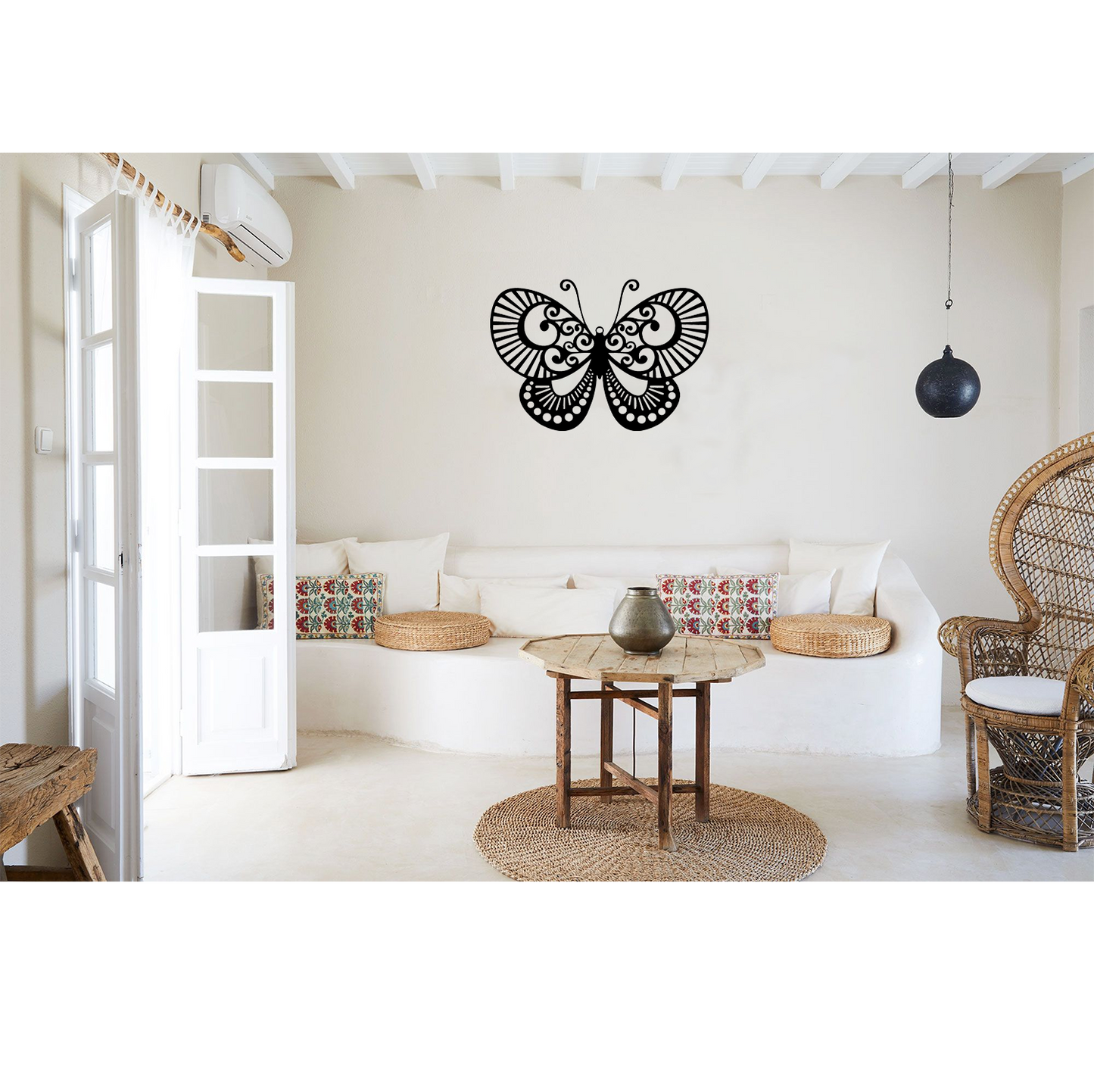 Decor perete Fluture HH811 din lemn