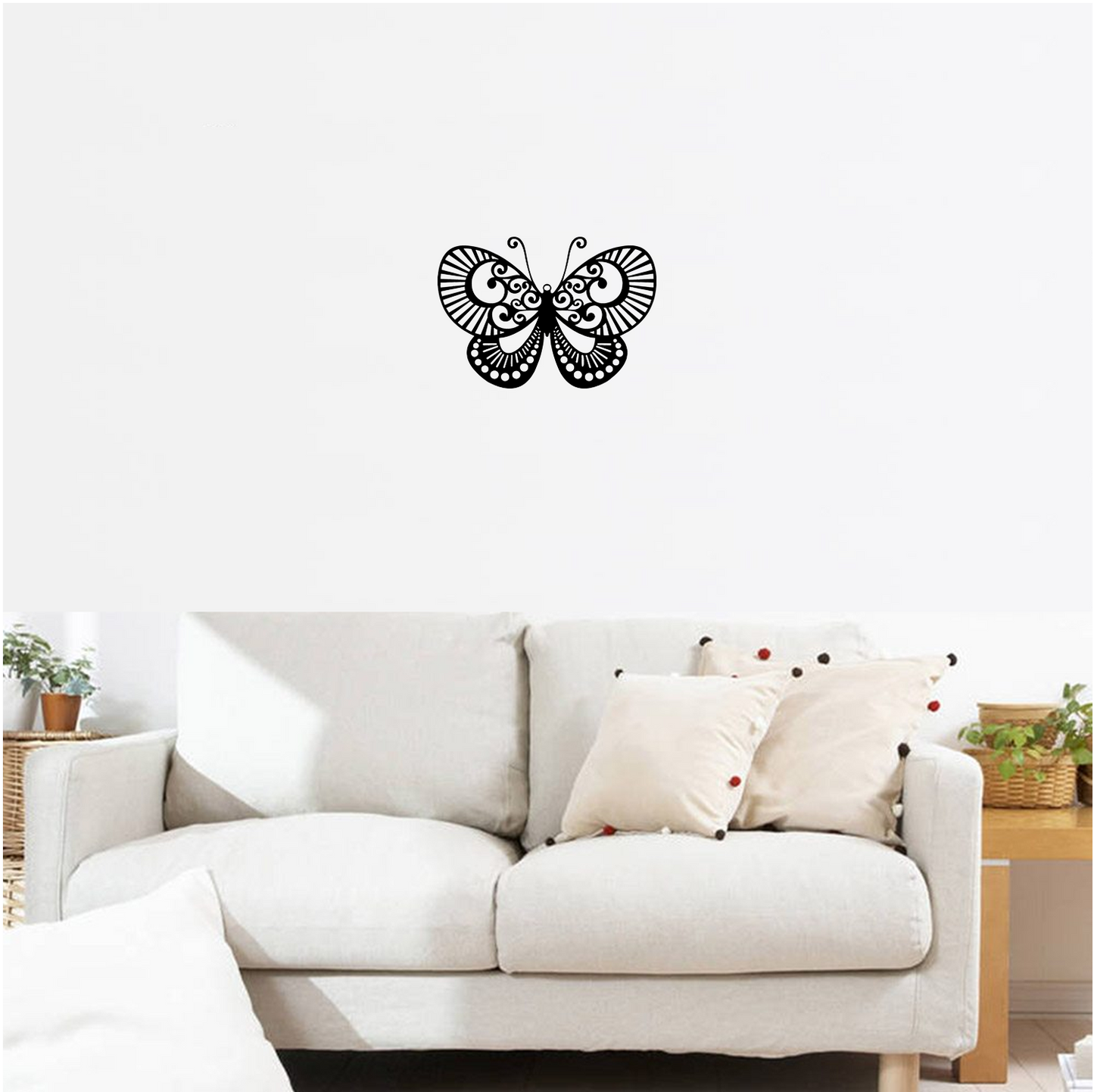 Decor perete Fluture HH811 din lemn
