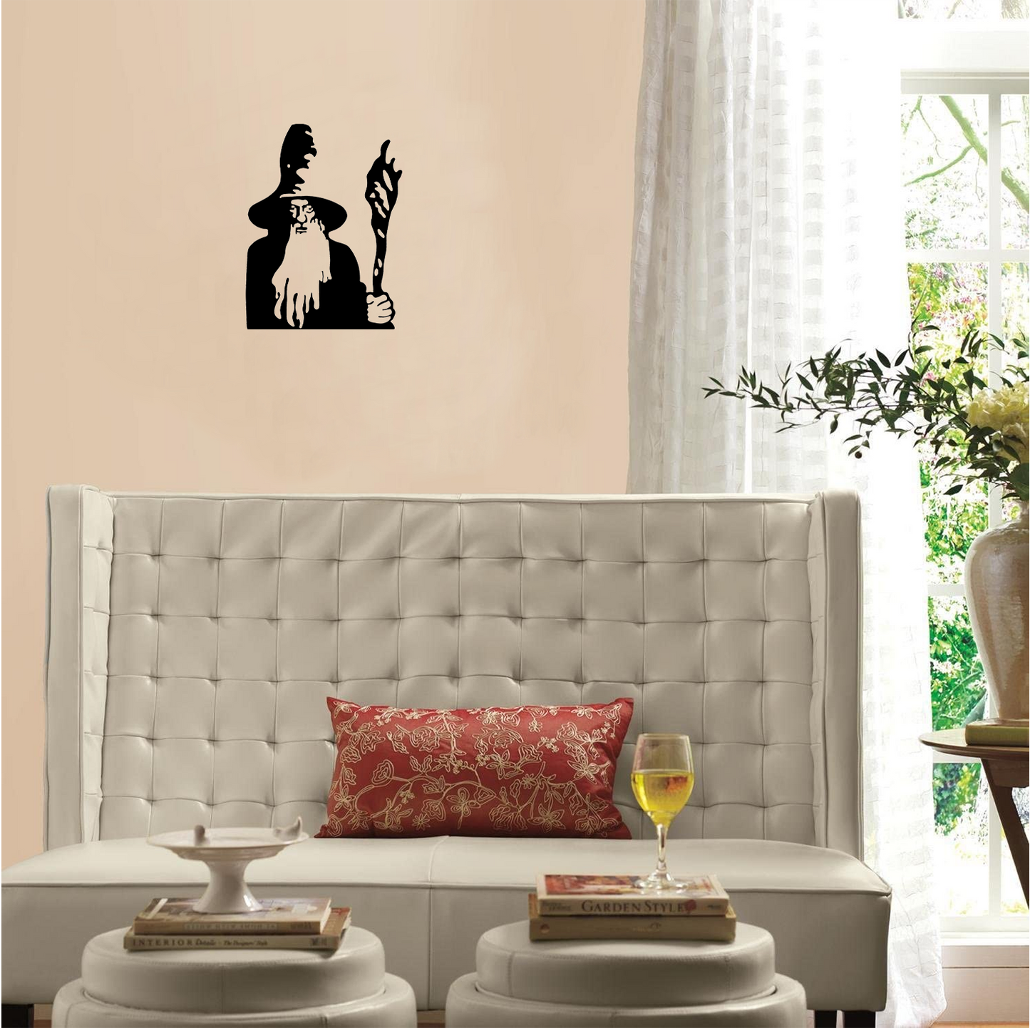 Decor perete Gandalf HH763 din lemn