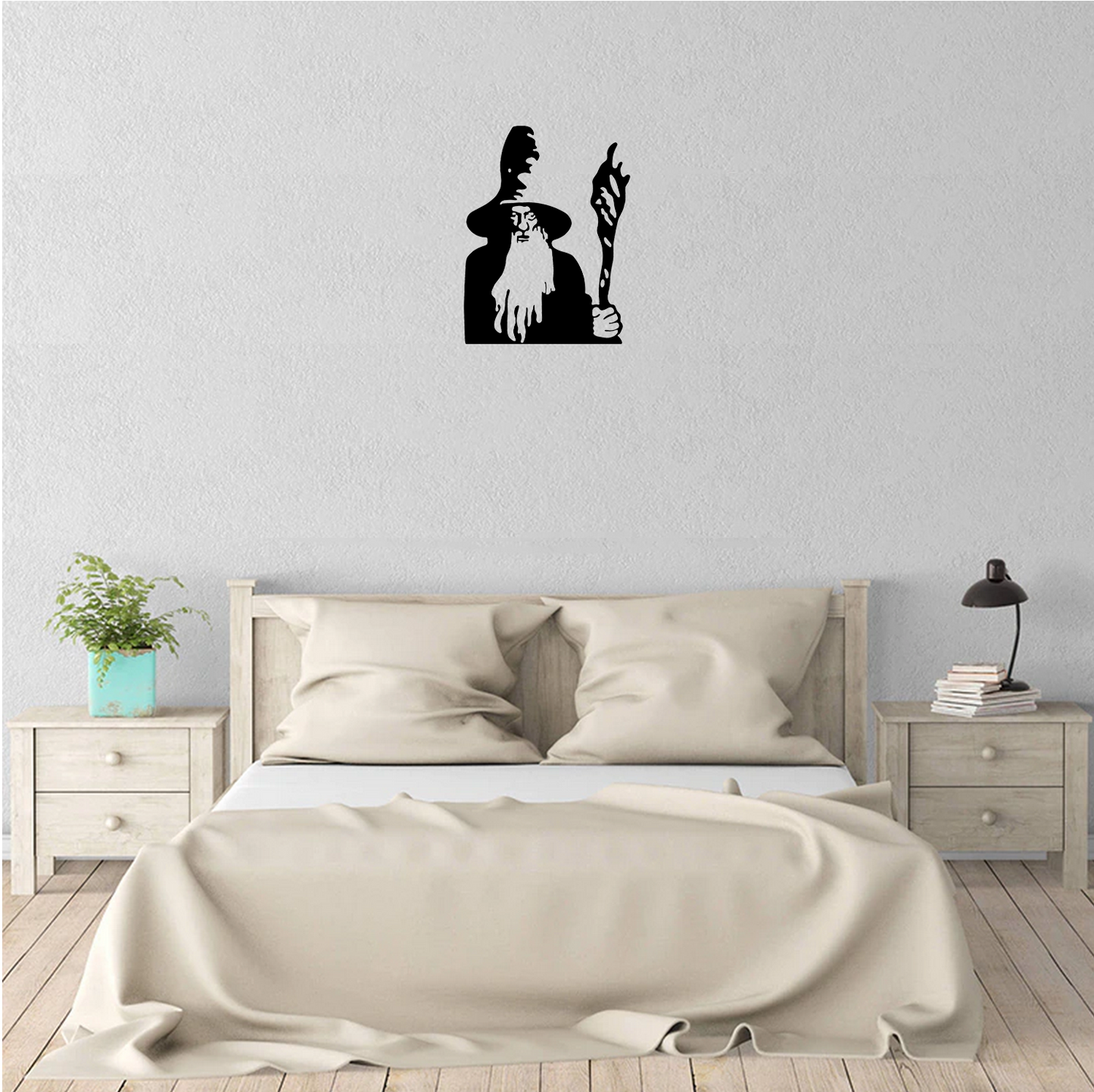 Decor perete Gandalf HH763 din lemn