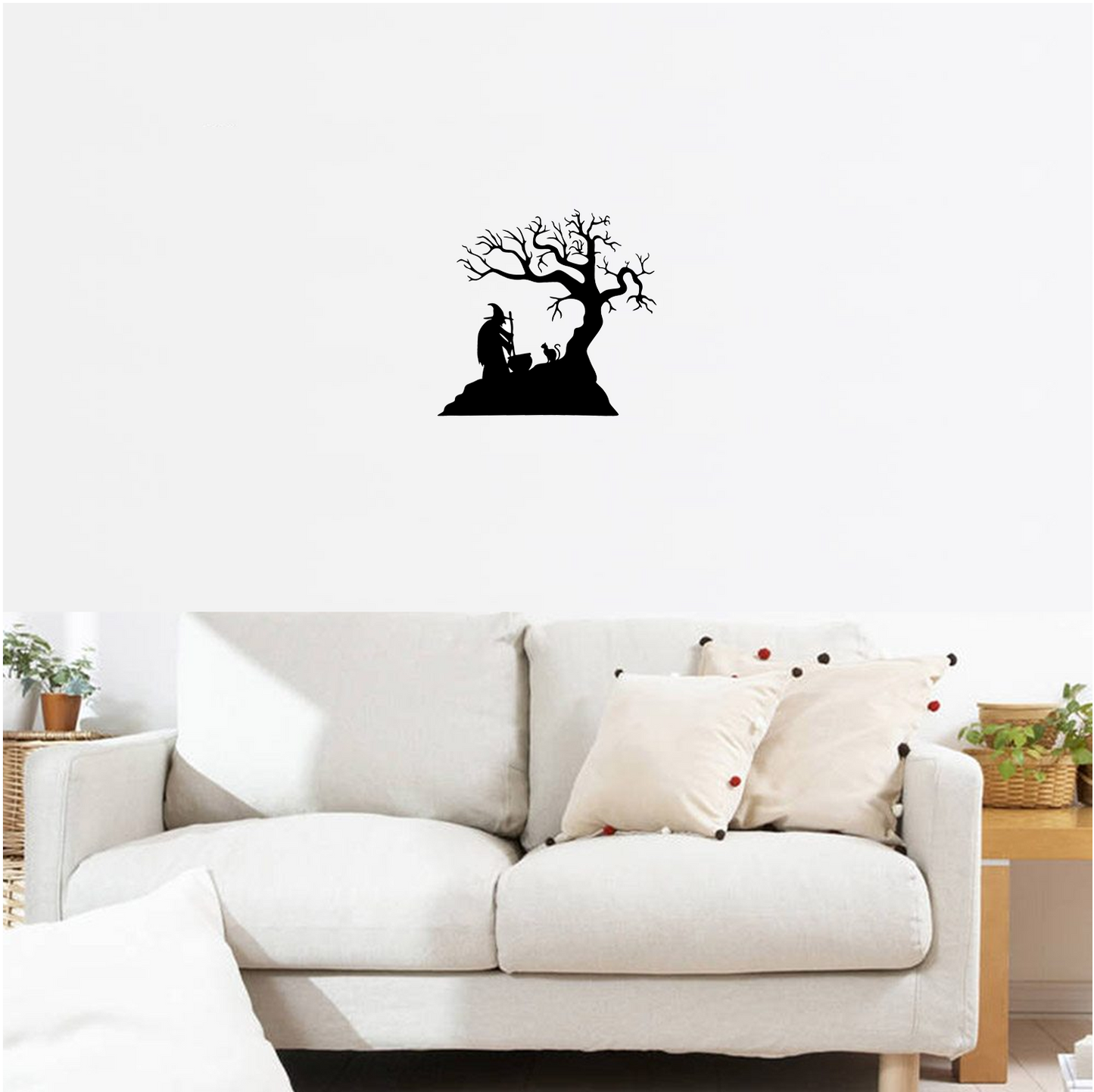 Decor perete Halloween HH810 din lemn