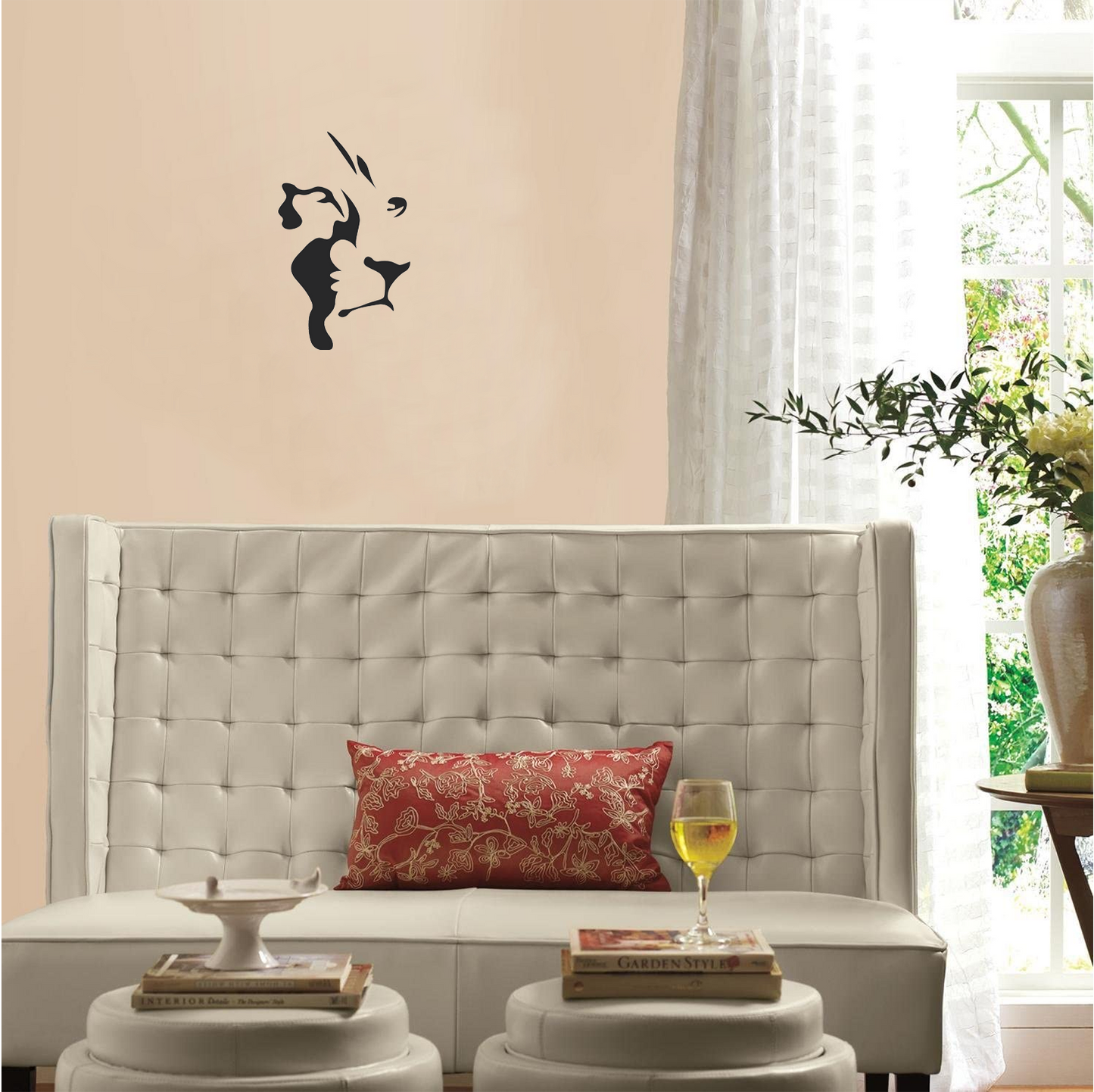 Decor perete Leu HH820 din lemn