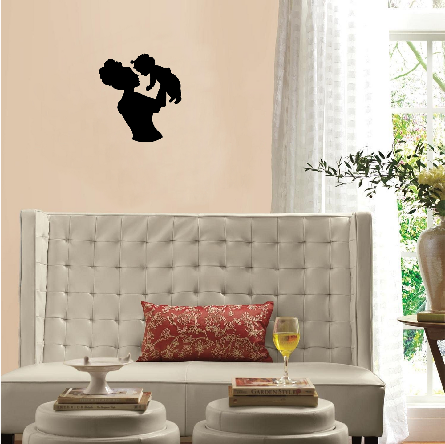 Decor perete Mama si Copilas HH819 din lemn