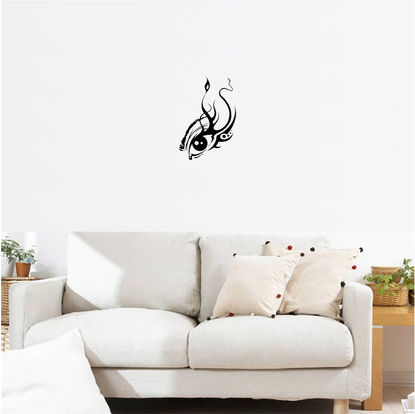 Decor perete Ochi HH785 din lemn