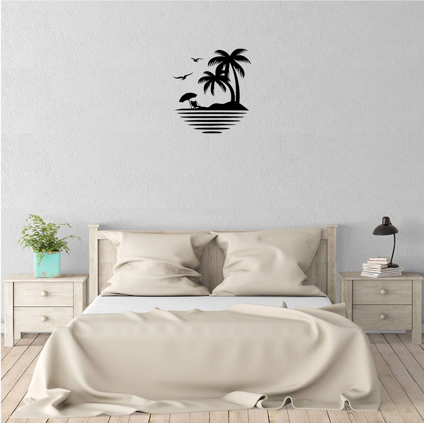 Decor perete Palmier HH694 din lemn