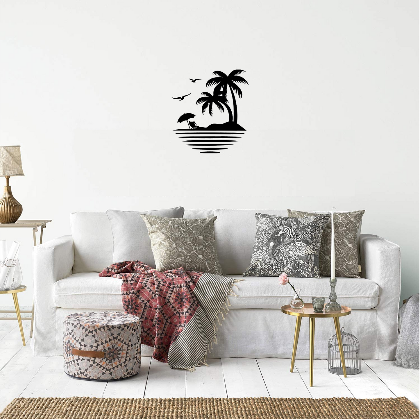 Decor perete Palmier HH694 din lemn