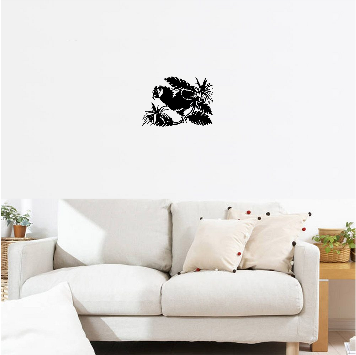 Decor perete Papagal HH789 din lemn