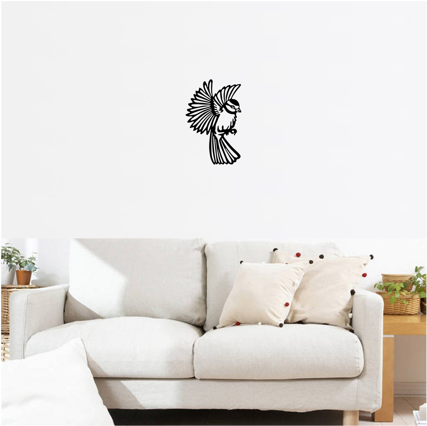 Decor perete Pasare HH794 din lemn