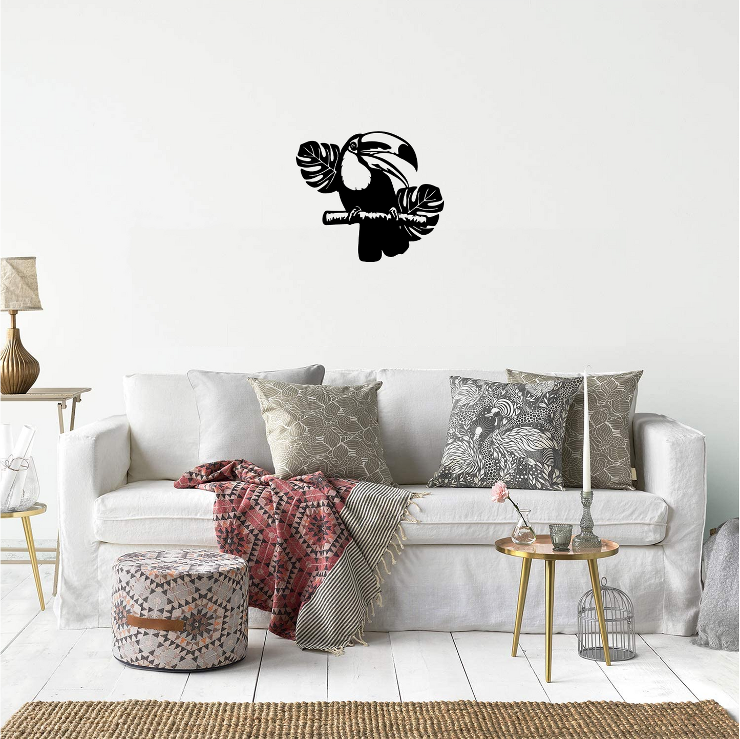 Decor perete Pelican HH749 din lemn