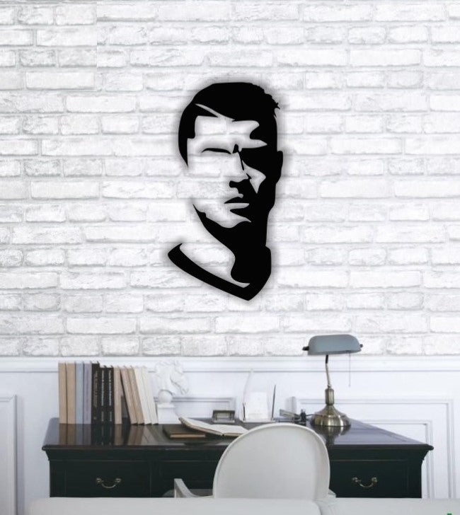 Decor perete Personalizabil Ronaldo HHH288 din lemn