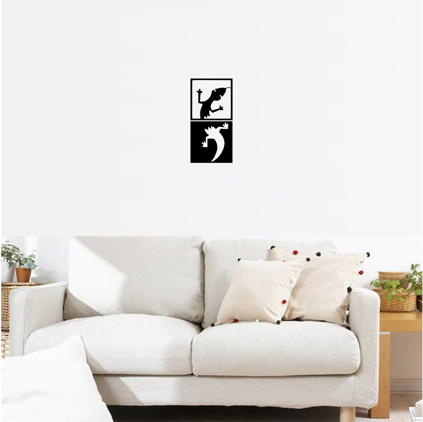Decor perete Soparla din 2 Parti HH755 din lemn