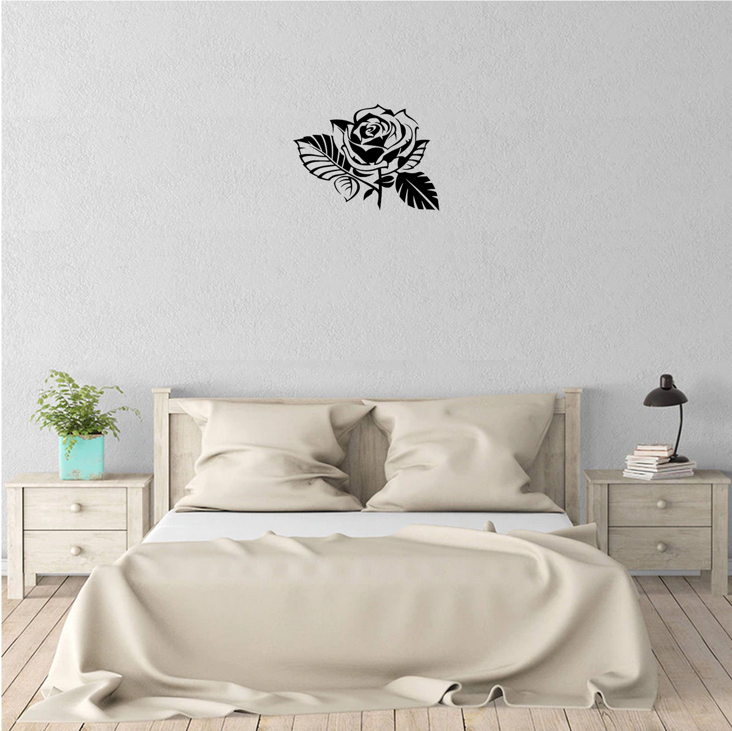 Decor perete Trandafir HH737 din lemn